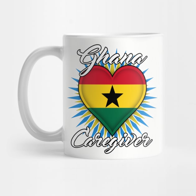 Ghana Caregiver (white font) by WCN Store